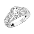 14K Yellow Gold CZ Engagement Ring - RG1332