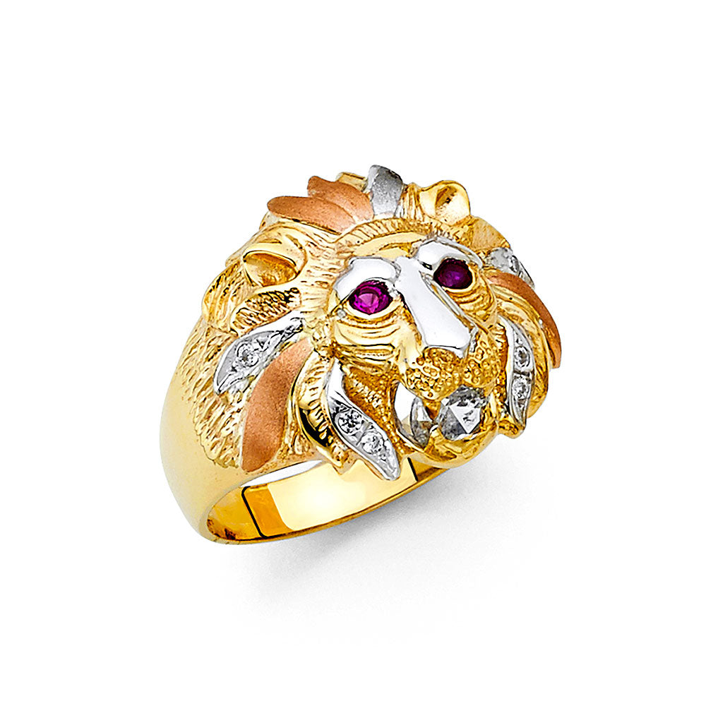 14K Yellow Gold Men's, Signet & Nugget Ring - RG1412
