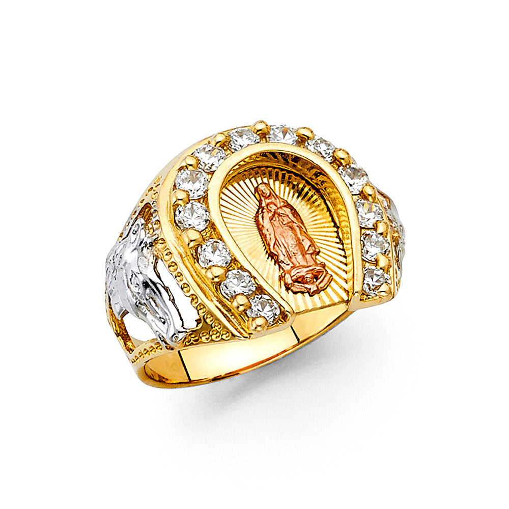 14K Yellow Gold Men's, Signet & Nugget Ring - RG1417