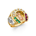 14K Yellow Gold Men's, Signet & Nugget Ring - RG1418