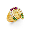 14K Yellow Gold Men's, Signet & Nugget Ring - RG1420