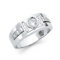14K Yellow Gold Men's, Signet & Nugget Ring - RG1446