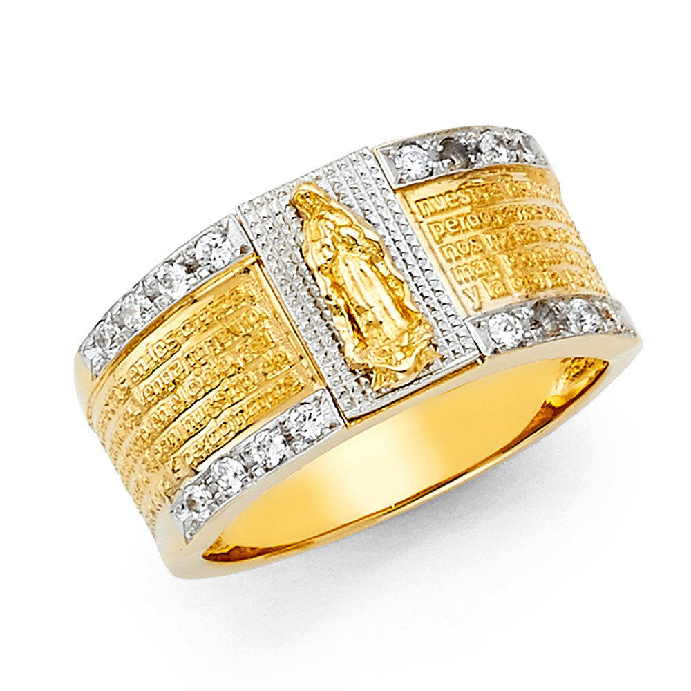 14K Yellow Gold Men's, Signet & Nugget Ring - RG1452