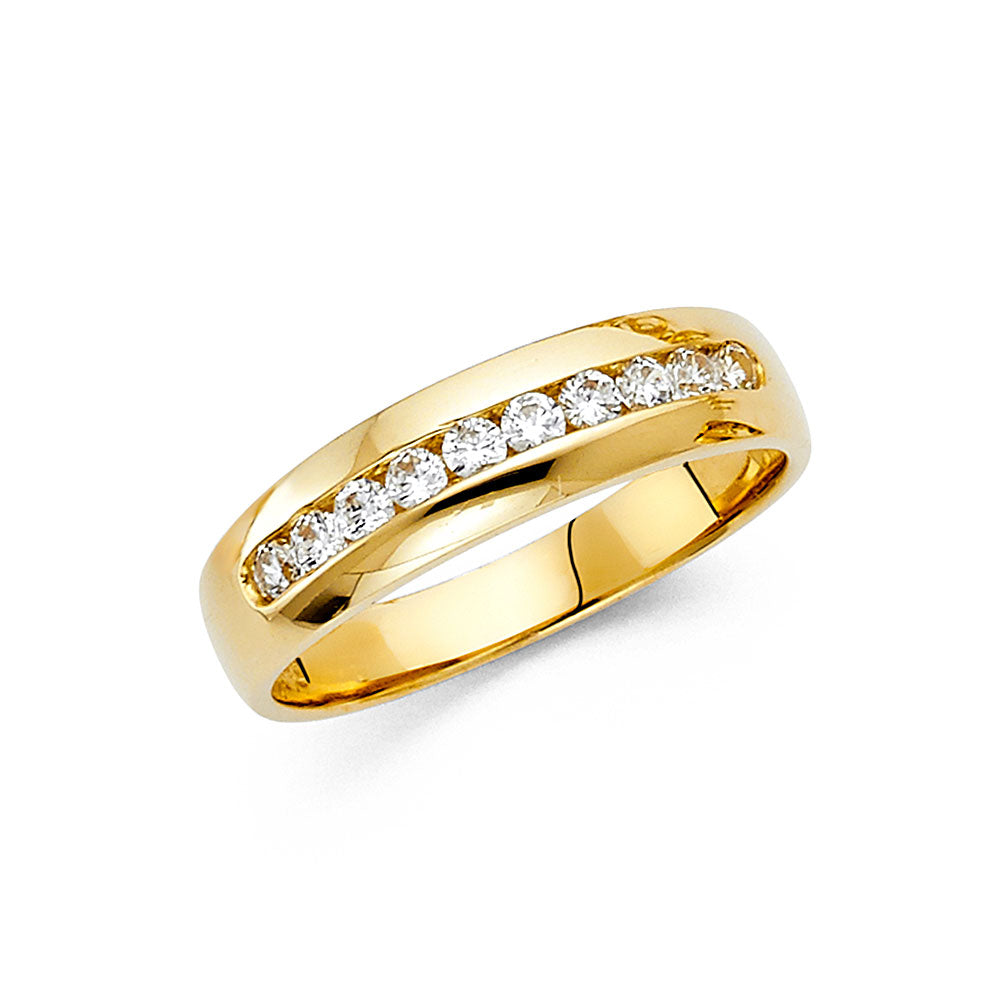14K Yellow Gold Men's, Signet & Nugget Ring - RG1482