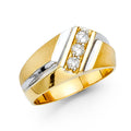 14K Yellow Gold Men's, Signet & Nugget Ring - RG1571