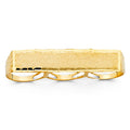 14K Yellow Gold Men's, Signet & Nugget Ring - RG1636