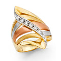 14K Yellow Gold Religious, 15 Años & Crown Ring - RG1726