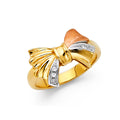 14K Yellow Gold Religious, 15 Años & Crown Ring - RG1747