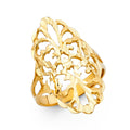 14K Yellow Gold Fancy Assorted & 7 Day Ring - RG1828