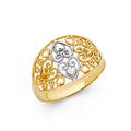 14K Yellow Gold Fancy Assorted & 7 Day Ring - RG1843
