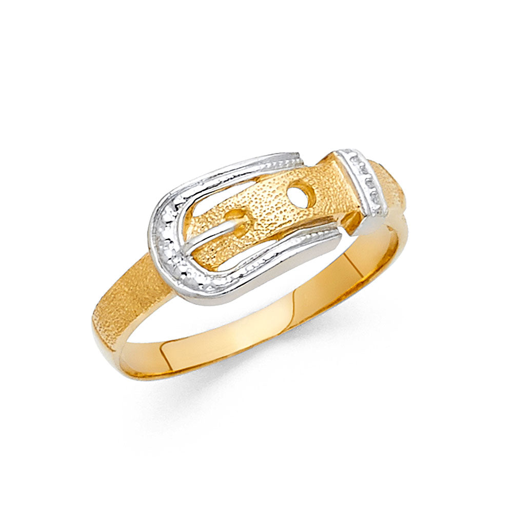 14K Yellow Gold Butterfly, Animal & Lucky Ring - RG1852