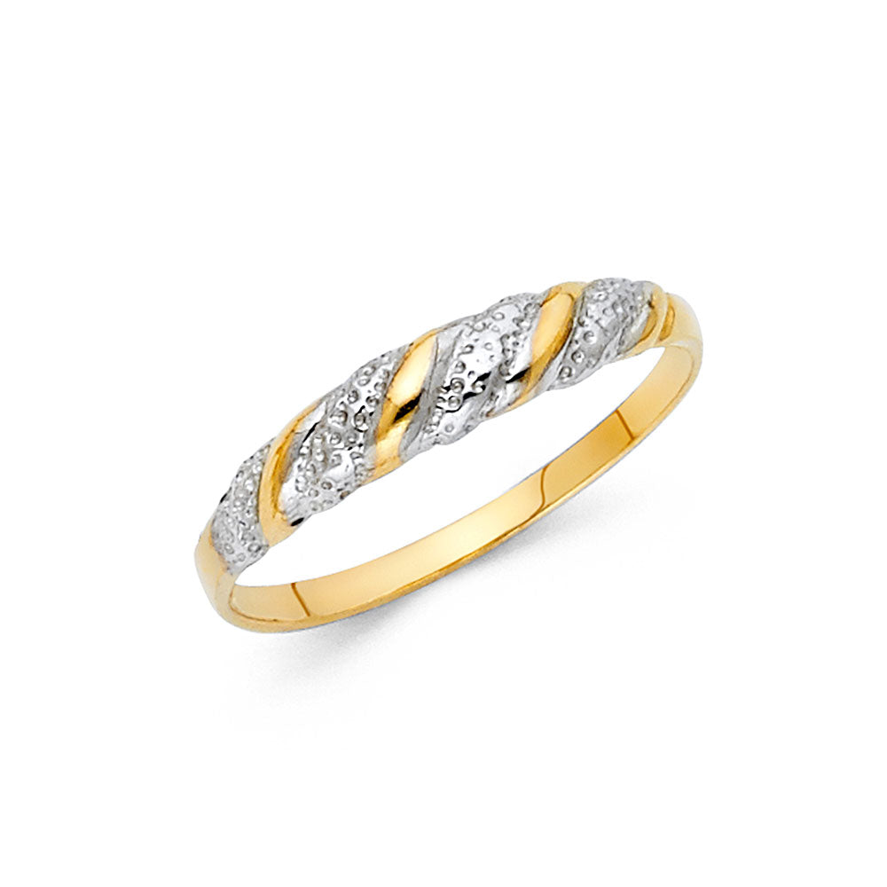 14K Yellow Gold Fancy Assorted & 7 Day Ring - RG1855