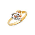 14K Yellow Gold Religious, 15 Años & Crown Ring - RG1882