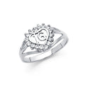 14K Yellow Gold Religious, 15 Años & Crown Ring - RG1914