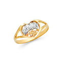 14K Yellow Gold Fancy CZ & Mother's Ring - RG1991