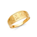14K Yellow Gold Butterfly, Animal & Lucky Ring - RG2067