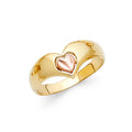 14K Yellow Gold Religious, 15 Años & Crown Ring - RG2127