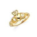14K Yellow Gold Religious, 15 Años & Crown Ring - RG2132