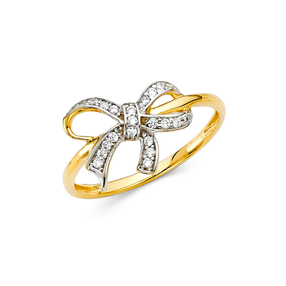 14K Yellow Gold Religious, 15 Años & Crown Ring - RG2141