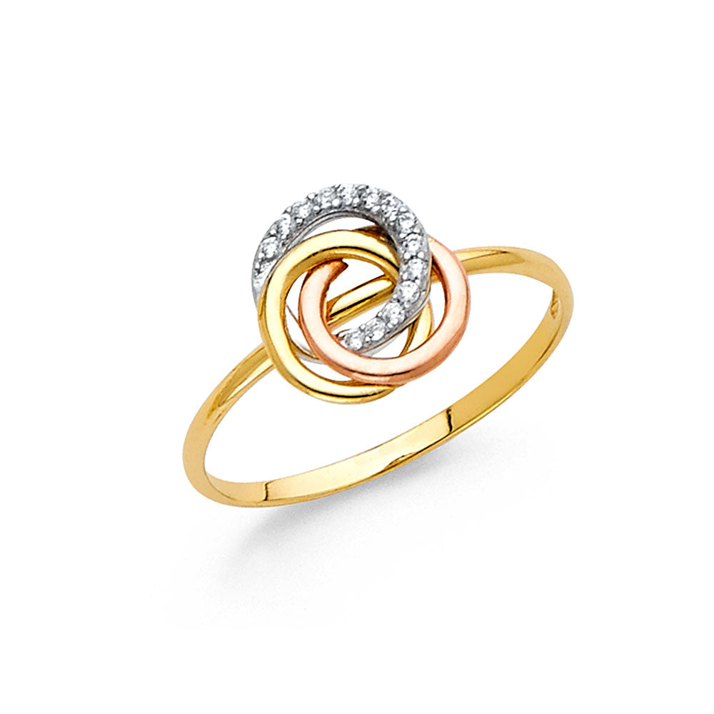 14K Yellow Gold Fancy Assorted & 7 Day Ring - RG2159
