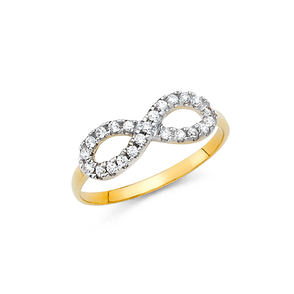 14K Yellow Gold Religious, 15 Años & Crown Ring - RG2178