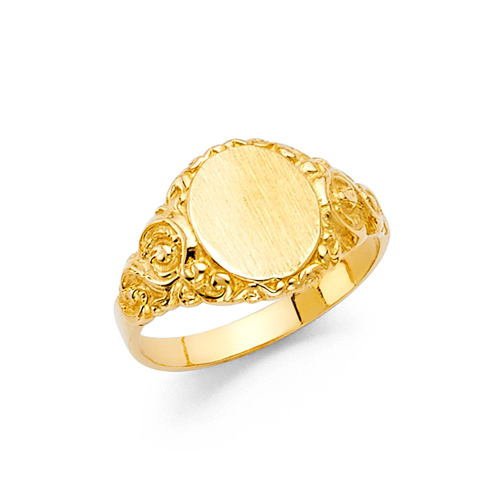14K Yellow Gold Baby & Junior Ring - RG2281