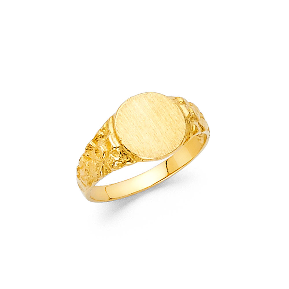 14K Yellow Gold Baby & Junior Ring - RG2284