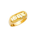 14K Yellow Gold Baby & Junior Ring - RG2294