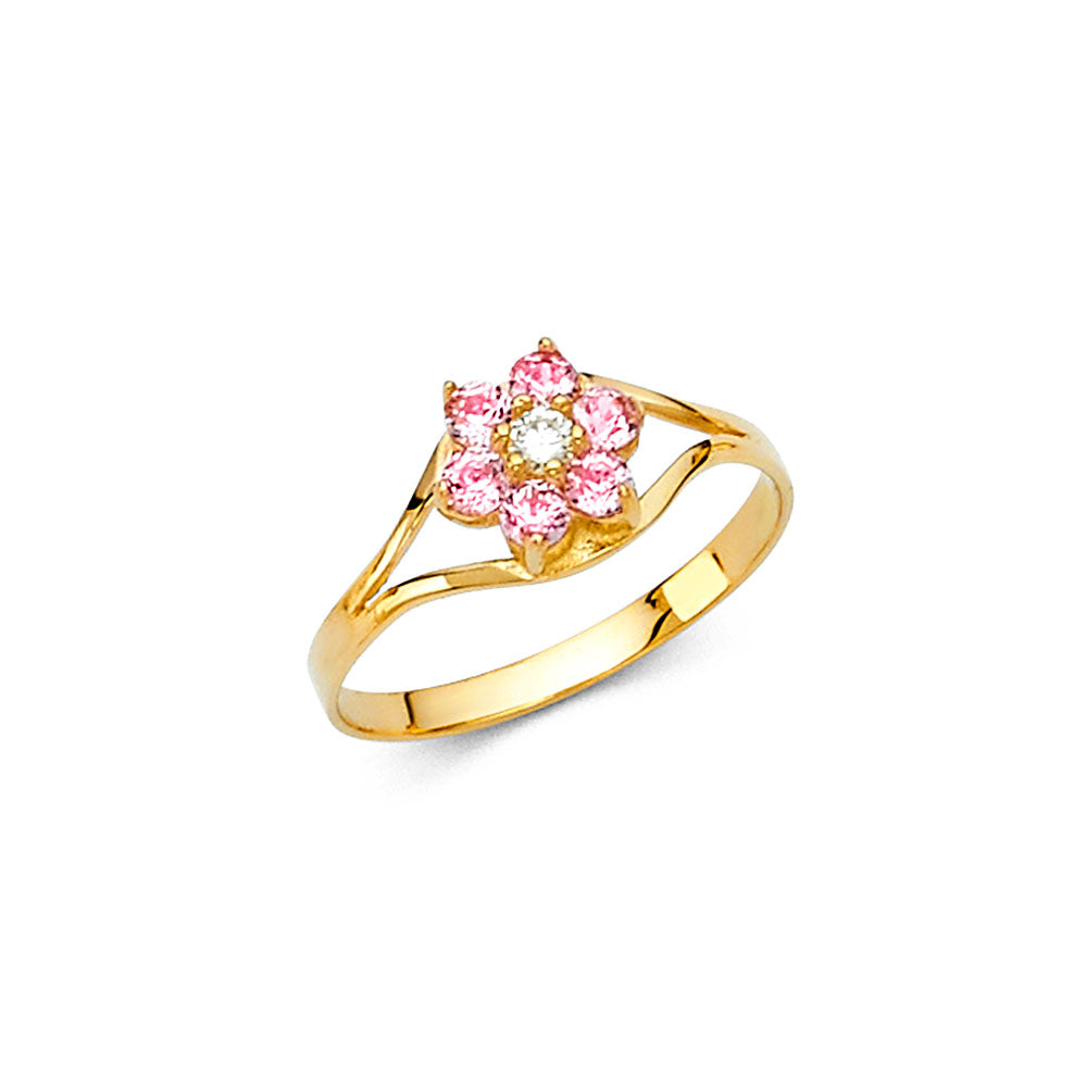 14K Yellow Gold Monthly & Zodiac Jewelry - RG2295 - Image 10