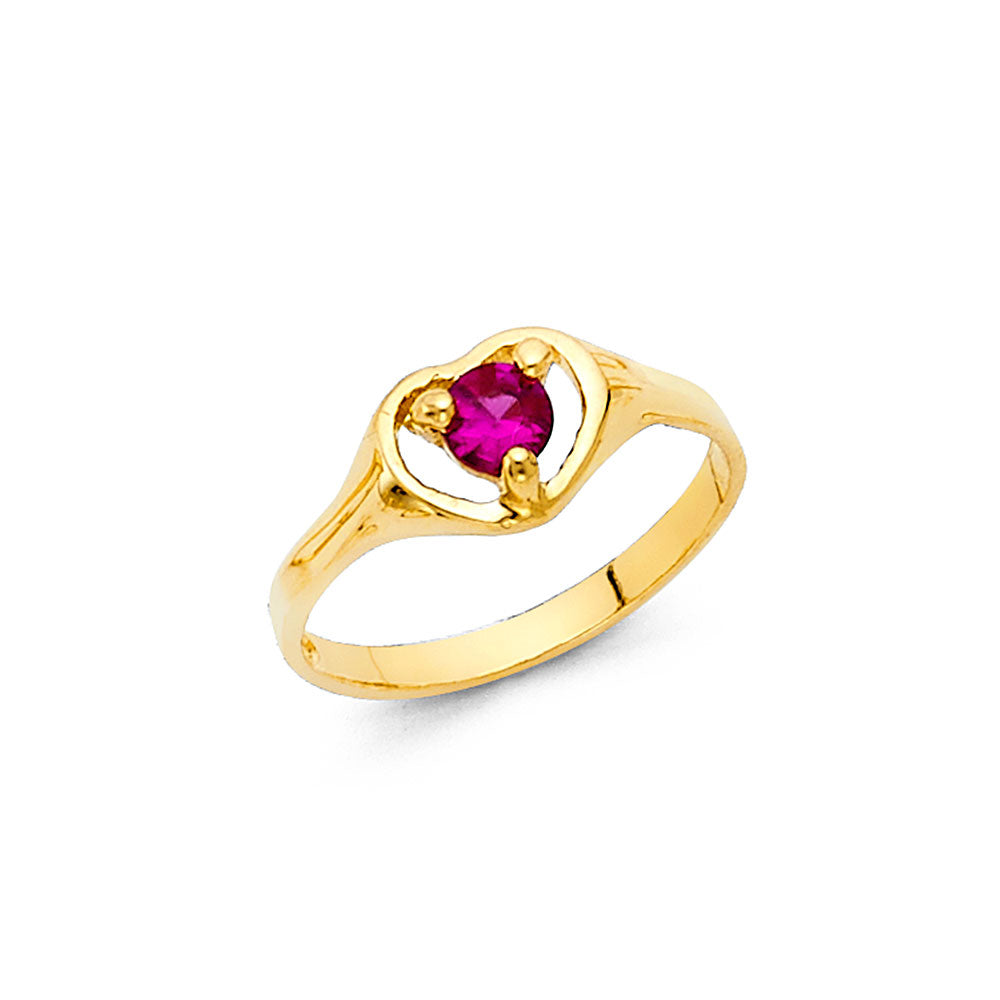 14K Yellow Gold Baby & Junior Ring - RG2300