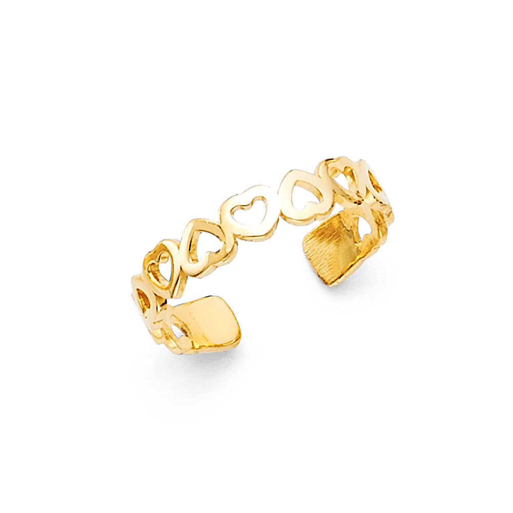 14K Yellow Gold Toe Ring - RG2315