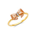 14K Yellow Gold Religious, 15 Años & Crown Ring - RG2321