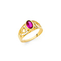 14K Yellow Gold Baby & Junior Ring - RG2331