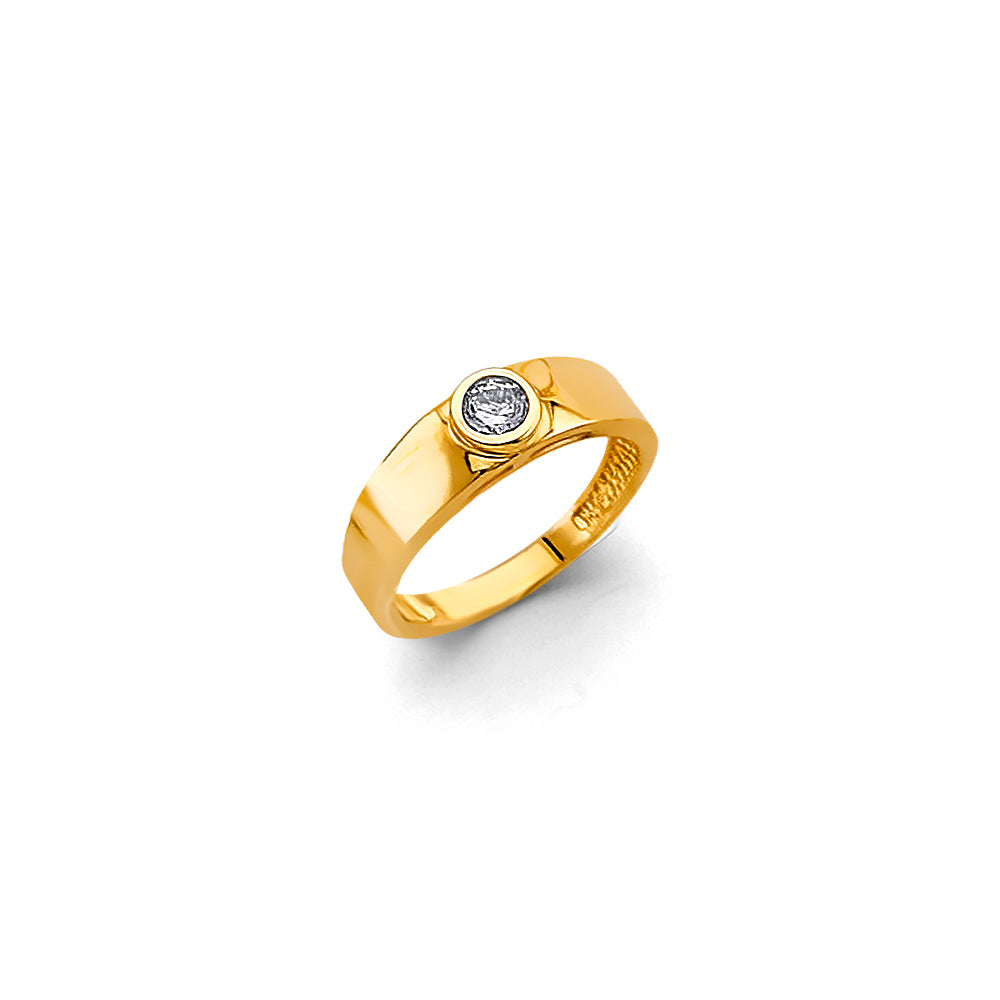 14K Yellow Gold Baby & Junior Ring - RG2338