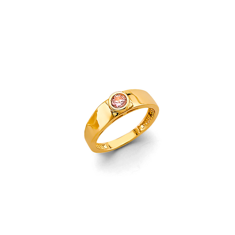 14K Yellow Gold Baby & Junior Ring - RG2339