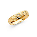 14K Yellow Gold CZ Trio Set - RG2378