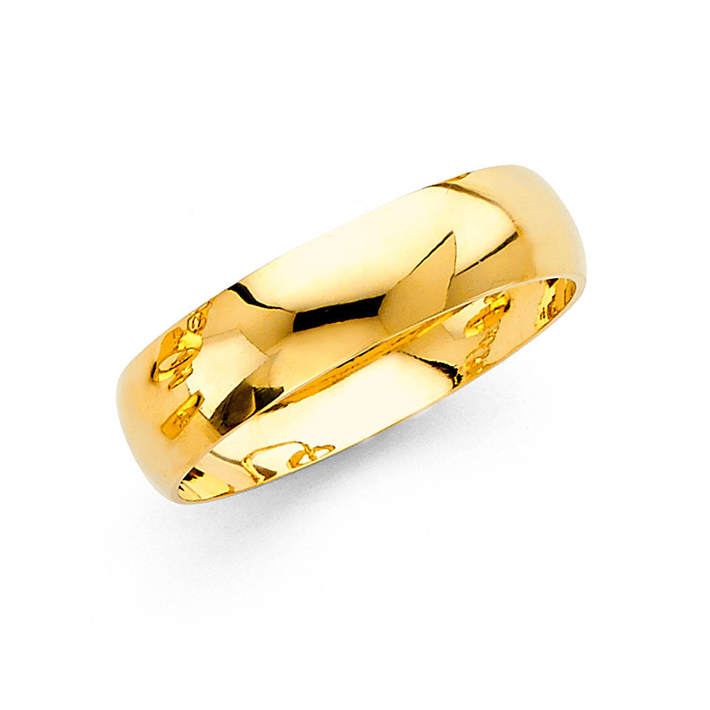 14K Yellow Gold CZ Trio Set 6mm - RG2387