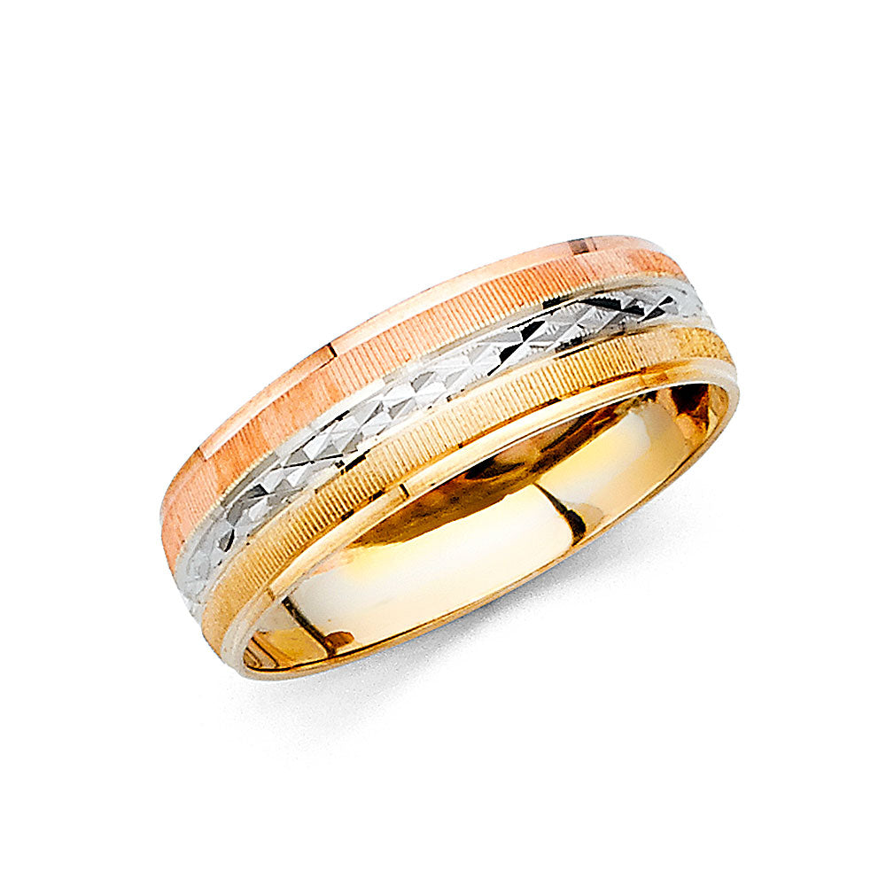 14K Yellow Gold CZ Trio Set - RG2398
