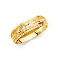 14K Yellow Gold CZ Trio Set - RG2407