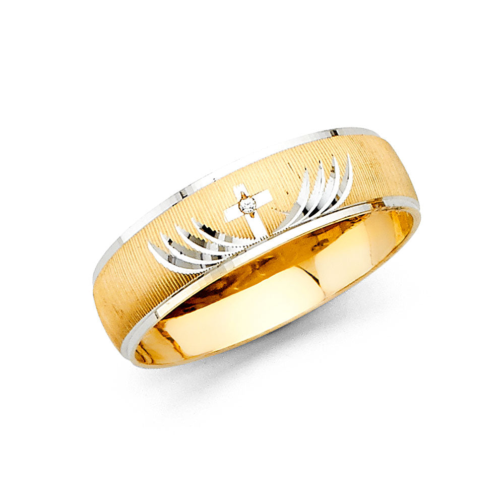 14K Yellow Gold CZ Trio Set - RG2410