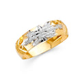 14K Yellow Gold CZ Trio Set - RG2476