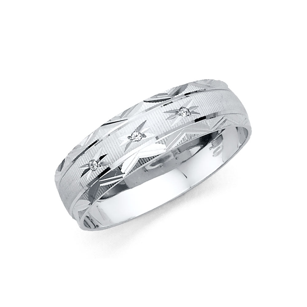 14K Yellow Gold CZ Trio Set - RG2485