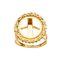 14K Yellow Gold Bola Set - RG2496