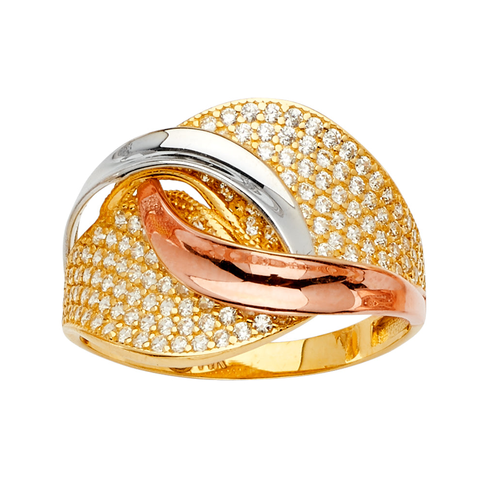14K Yellow Gold Fancy Assorted & 7 Day Ring - RG2504