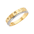 14K Yellow Gold CZ Trio Set - RG2528