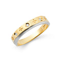 14K Yellow Gold CZ Trio Set - RG2539