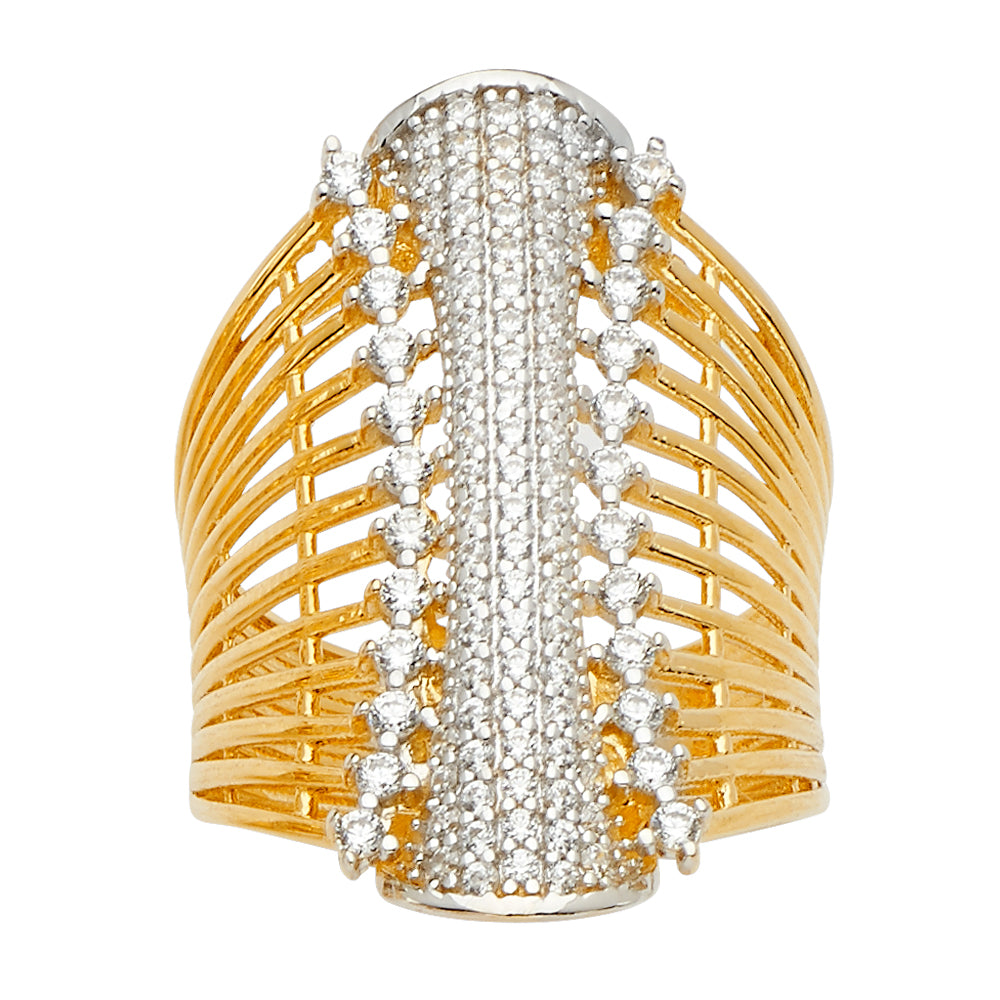 14K Yellow Gold Fancy Assorted & 7 Day Ring - RG2550