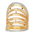 14K Yellow Gold Fancy Assorted & 7 Day Ring - RG2552