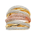 14K Yellow Gold Fancy Assorted & 7 Day Ring - RG2555