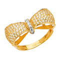 14K Yellow Gold Religious, 15 Años & Crown Ring - RG2557